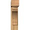 Ekena Millwork Merced Block Rough Sawn Bracket w/ Offset Brace, Western Red Cedar, 8"W x 28"D x 32"H BKT0806X28X32MRC05RWR - alternate 2